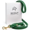 Scout Supply Classic Leather Dog Leash | Strong Heavy Duty