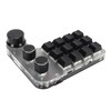 Programmable Keyboard with RGB 3 Knob 12 Keys 2.4G USB