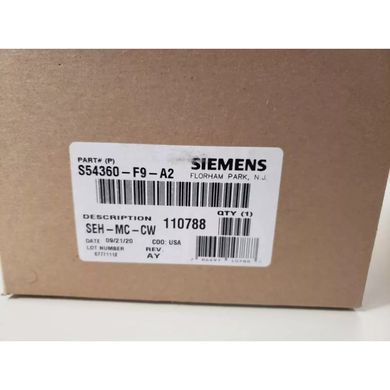 Siemens NEW Siemens S54360-F9-A2 (SEH-MC-CW) Fire Alarm Speaker Strobe -