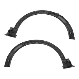 Pair Front Fender Flare Left & Right Side Wheel Arch Molding Trim Compatible with 2020-2021 Ford Explorer/Police Interceptor Utility, Fender Arch Wheel Flares Replacement (Left+Right)
