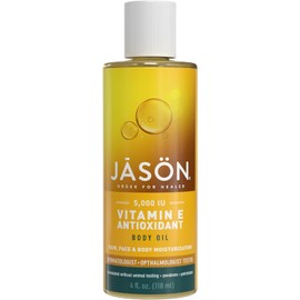 JASON Vitamin E 5,000 IU All Over Body Nourishment Oil, 4 oz. (Packaging May Vary)