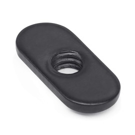 Bueyfolt 25 Packs 1/4-20 Black T-Nut, Centered Thread Slide in Economy T-Nut for T Slot Track, Applicable to 10 Series or 1.0'' Base Aluminum Extrusion