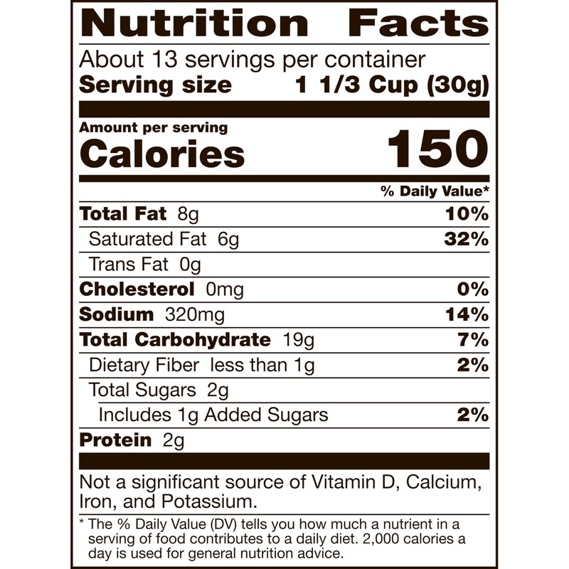 Bugles Crispy Corn Snacks, Hidden Valley Ranch Flavor, Snack Bag,