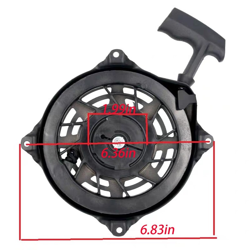 HZACHYX Applied to 497680 498144 Accessories, Reverse Recoil Starter Pull