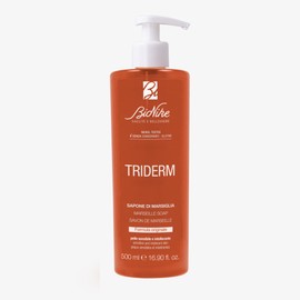 Bionike Triderm - Sapone Liquido di Marsiglia per Pelli Sensibili e Intolleranti, Detergente per Lavaggi Frequenti ad Azione Protettiva e Idratante, Dona Morbidezza alla Pelle
