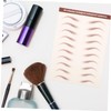 OHPHCALL Eyebrow Stencil Kit Makeup Supplies Eyebrow Transfers Stickers for