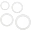 MAGICLULU 10 Piezas Anillo de Silicona para Cafetera Junta de