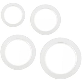 MAGICLULU 10 Piezas Anillo de Silicona para Cafetera Junta de Silicona de Repuesto Suministros de Cocina Uso Tienda de Gadgets Patrón de Cuatro