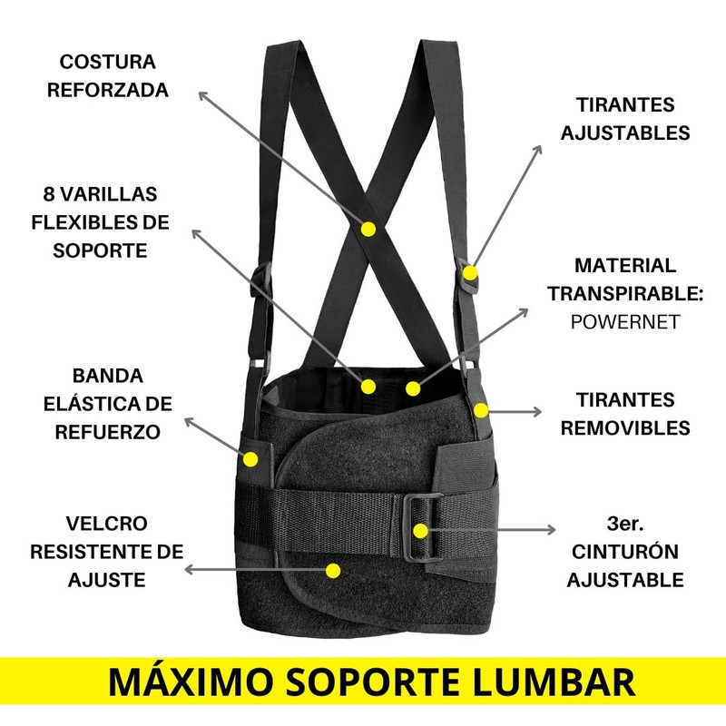 KISHA Faja Cinturón de Uso Rudo