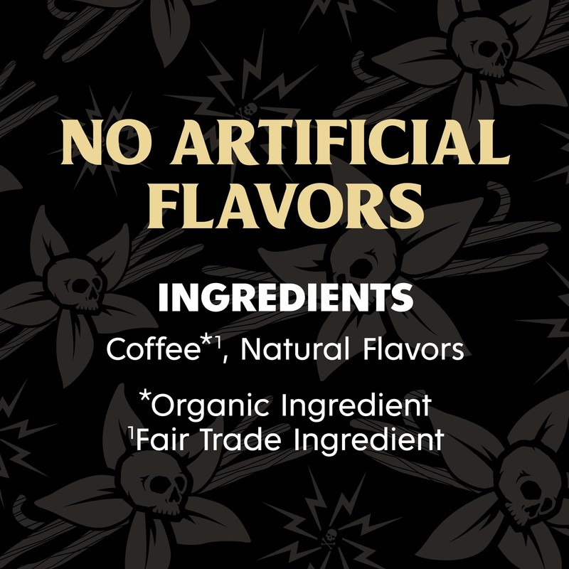 Death Wish Coffee, Single Serve Coffee Pods - Vanilla Pods