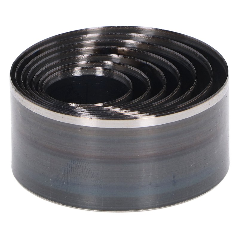 7PCS Set Leather Cutting Dies Set Round Shape Leather Round