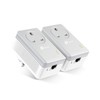 TP-Link TL-PA4010PKIT Passthrough Powerline Adapter Starter Kit, No Configuration Required,