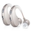 Britzgo Hearing Aids with Noise Cancelling,Rechargeable Sound Amplilfier,Upgraded Digital Chip(2