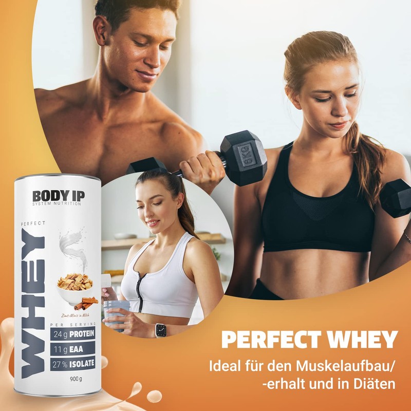 Body IP Simons Perfect Whey Protein Powder for Muscle Building,