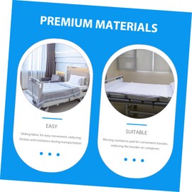 Anneome Elegant Sliding Cushion Reusable Lifting for Elderly Care Easy-to-use Moving Pad 70 * 68cm Stylish Design