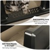 Nyutu XXXL Stainless Steel Litter Box with Lid, Jumbo 28"x20"x14"