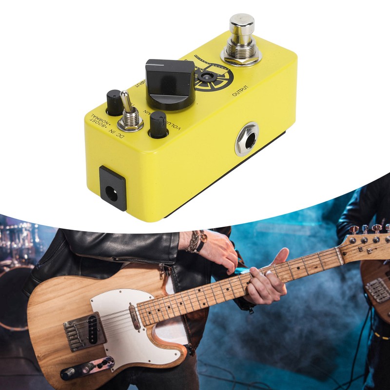 Overdrive Pedal Boost and Normal 2 Modes True Bypass Overdrive