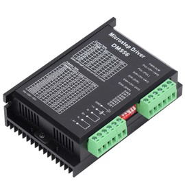 Dm556 Motor Paso a Paso Digital Controlador de Motor Paso a Paso Nema 34, Dm556 Driver 2-Phase 5.6A Microstep Driver Digital para 57 86 Motores Paso a Paso NEMA23 NEMA34