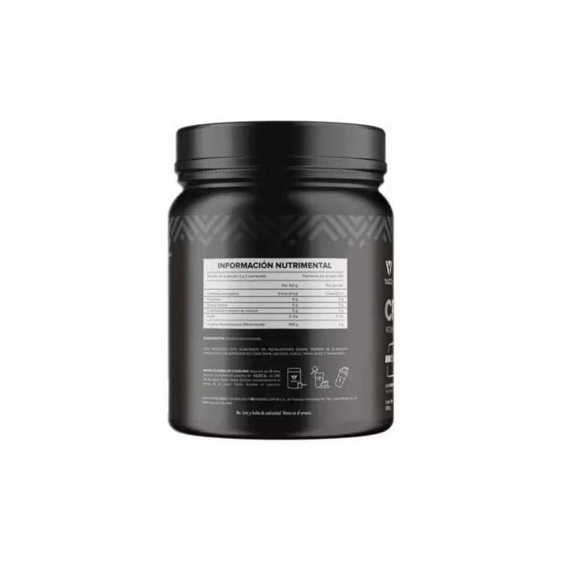 Yaoca Creatina Monohidratada en Polvo, Envase con 500 g de