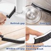 12Pcs Crevice Cleaning Brush,Small Gap Cleaning Brushes for Cleaning Bathroom,Kitchen,Window