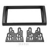 Car Radio Fascia Frame Dashboard Trim 2DIN Replacement for Camry(American