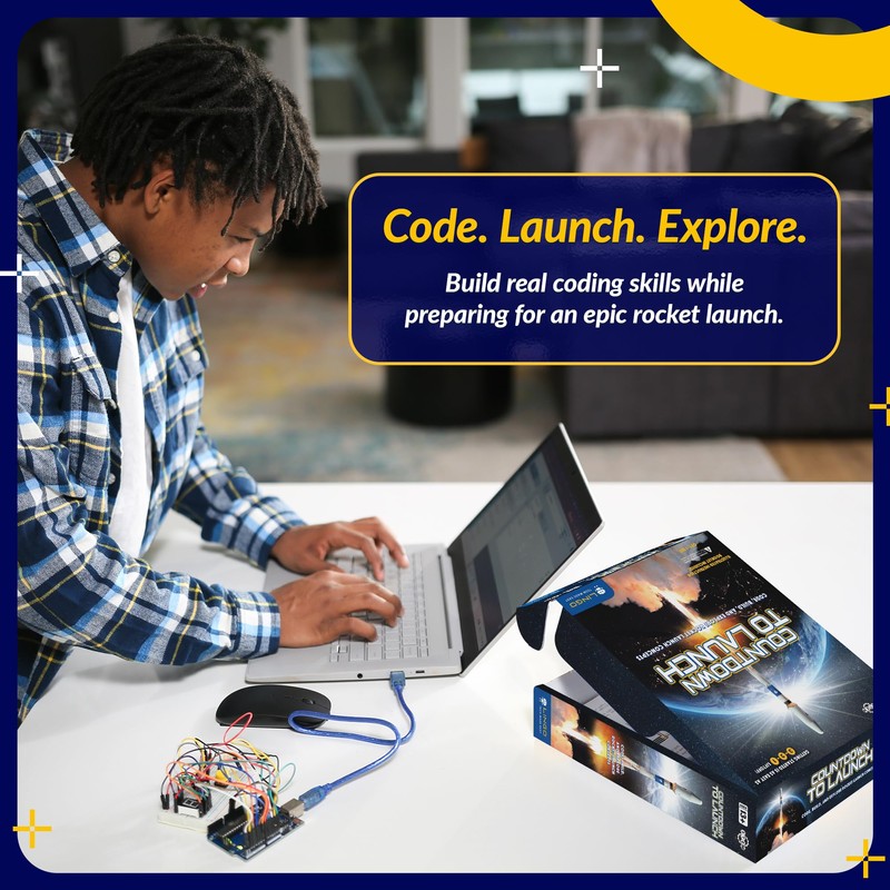 LINGO Countdown to Launch STEM Coding Kit - Build, Code