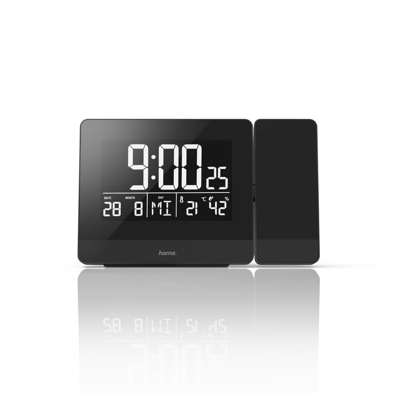 Hama Projection alarm clock with USB connection (digital radio alarm