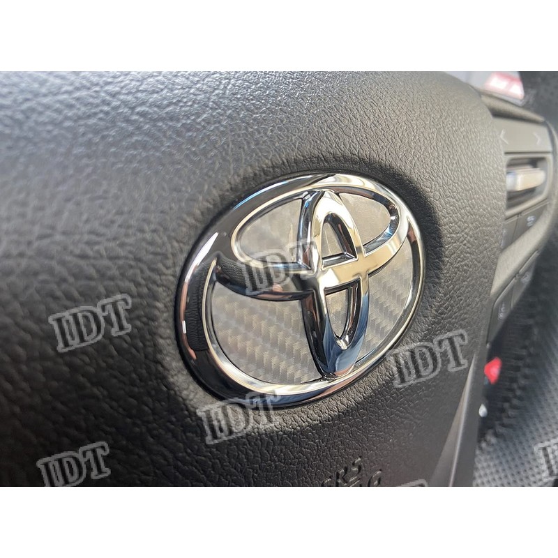 IDT 30 Series Alphard Vellfire Silver Carbon Interior Seat Steering