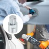 sourcing map 2pcs 5/8"-11 Female to 5/8"-11 Male Adapter Polisher