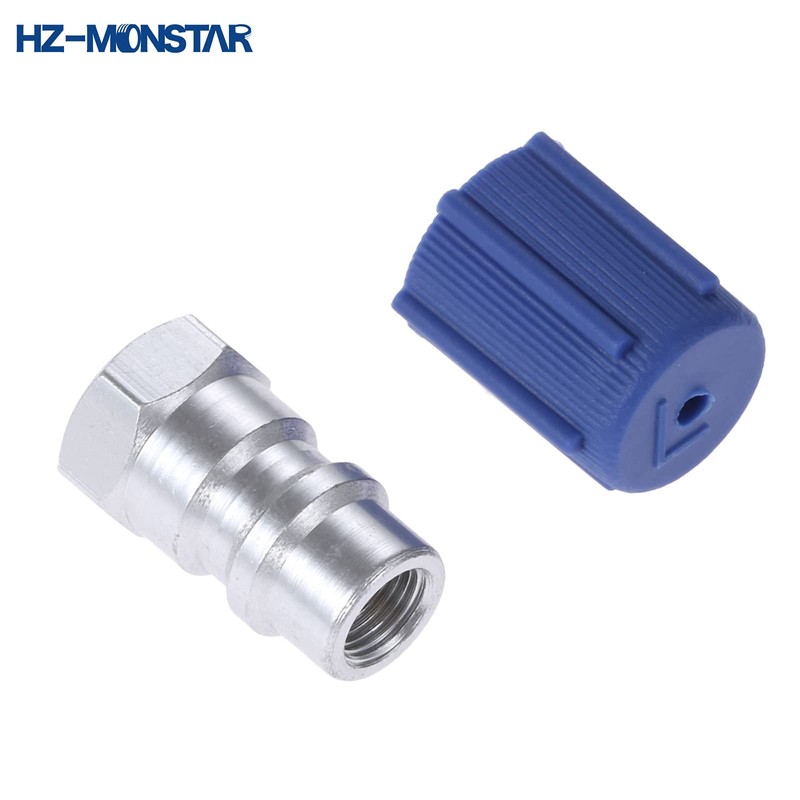 HZ-MONSTAR R12 to R134A Conversion Adapter, Retrofit Quick Adapter, 3/16
