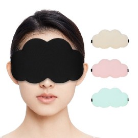 [Hot Suk] Cloud Sleep Eye Mask Eye Mask Blackout Eye Mask Cloud eye patch light pink 4ea