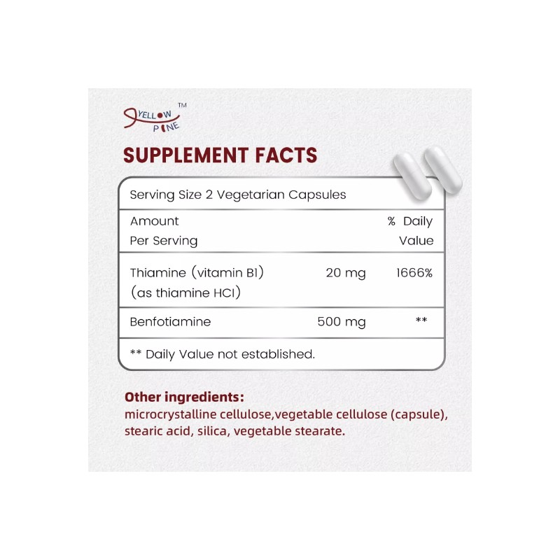 🔥Benfotiamine Vitamin B1 500mg