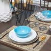 Bucherry 6 Sets Boho Cork Placemats 16 x 12 Inch