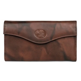 Julia Buxton Heiress Organizer® Clutch Mahogany