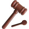 Brown Cartoon Wooden Judge Gavel,Cute Courtroom Gavel,Judge Gavel Costume Accessory