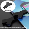 Black 3-Port Splitter Hub (2 USB 2.0 + 1 USB