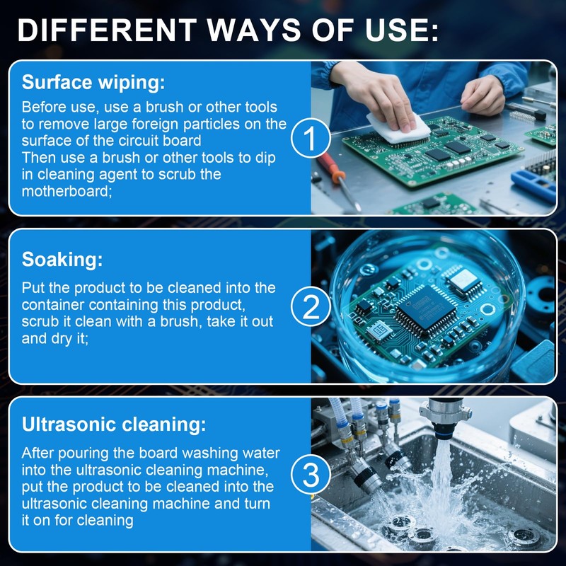 JAOJAO Electronic Contact Cleaner, Circuit Board Cleaner Fast Drying Precision