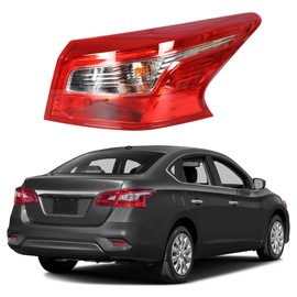 labwork Passenger Side Tail Light Replacement for 2016 2017 2018 Nissan Sentra Rear LED Tail Light Brake Lamp Assembly NI2805108 265503YU0A RH Right Side