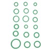 225pcs Car Air Conditioner Seal Ring Kit 18‑Compartment AC O
