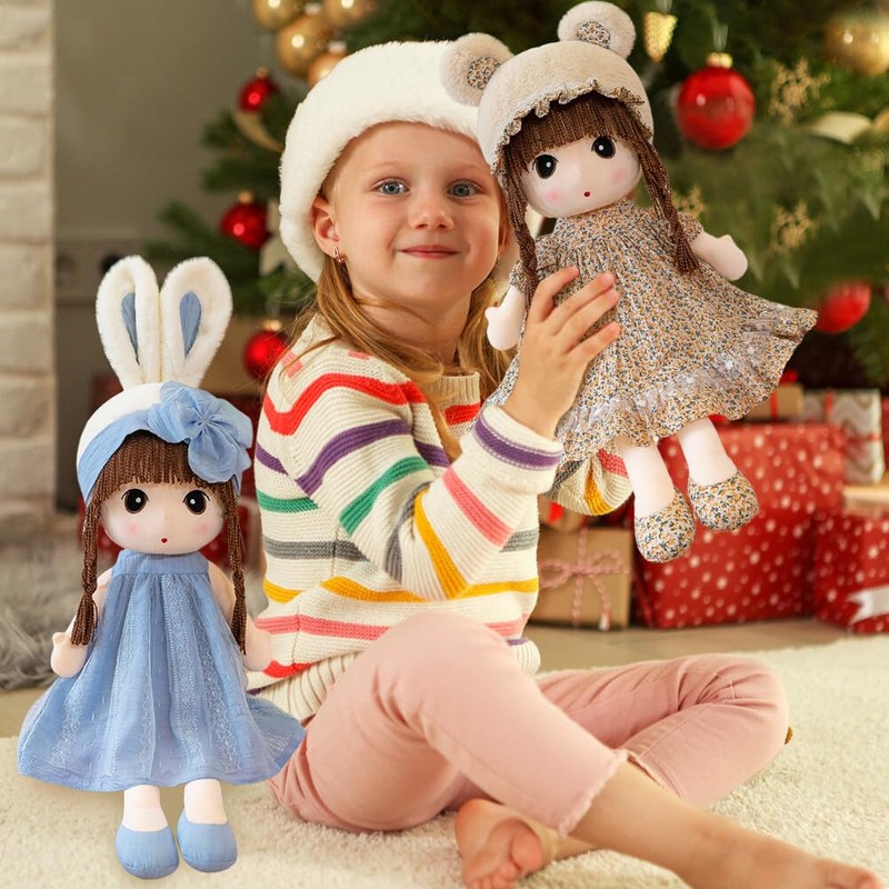 Uposao Plush Stuffed Rag Dolls, Princess Plush Toy Fairy Rag