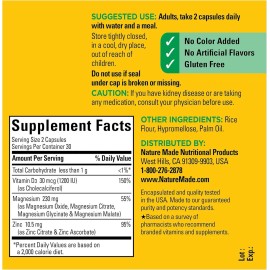 Complejo De Magnesio Apoyo Muscular Y Inmunológico 60 Uds Sin Sabor