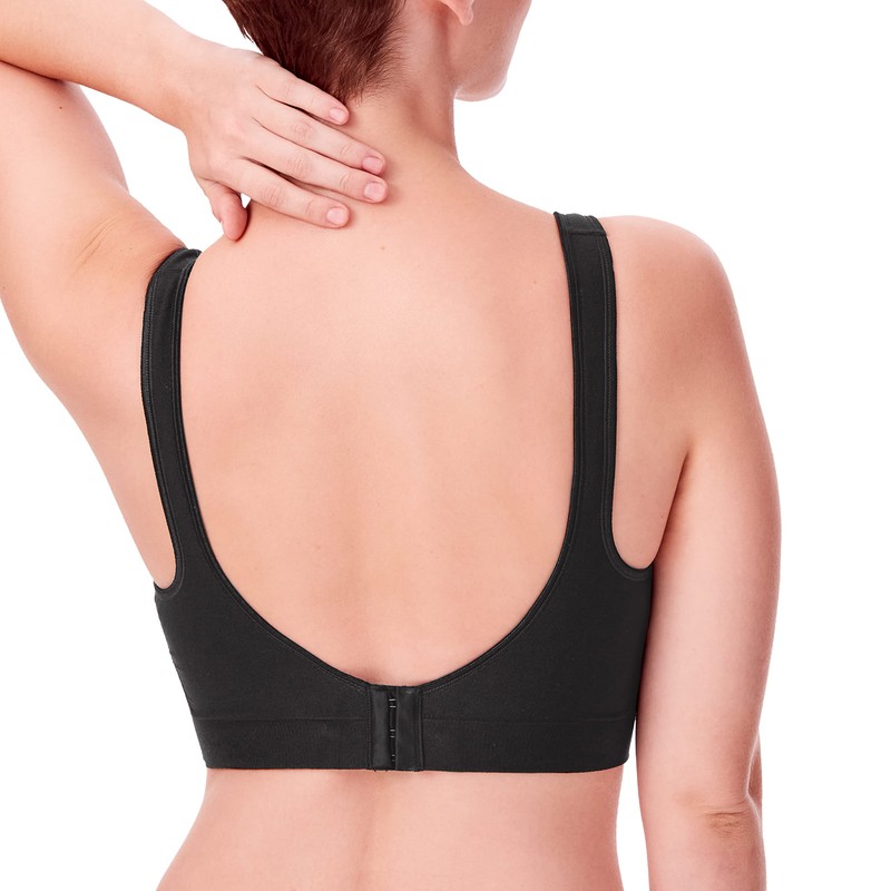 Bali Women's Comfort Revolution® Wirefree Bra with Smart Sizes, Black,