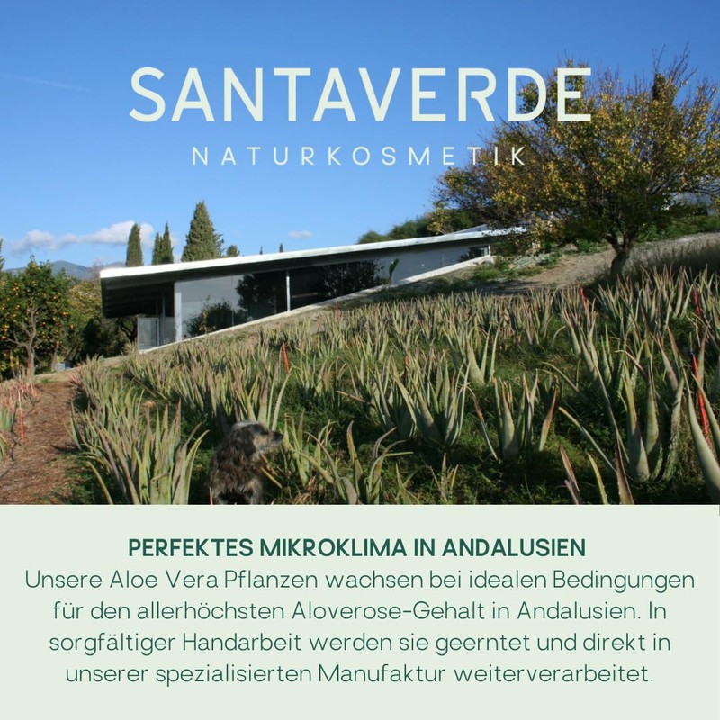 SantaVerde Aloe Vera Creme Medium ohne Duft