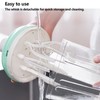 Egg Beater Egg Mixer Coffee Mixer,1200ml Manual Whisk Household Small
