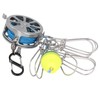Stretch Fish Lock Raft with Reel Boat Fishing Stainless Steel