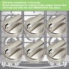 6 Pack WB03X24818 Stove Knob,Gas stove Knobs Replacement for GE