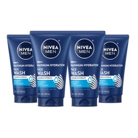 NIVEA MEN Original Protective Face Lotion, SPF 15, 2.5 oz Tube (Pack of 4)