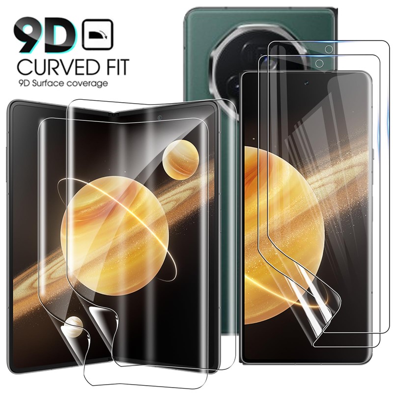 [2+2] Hydrogel Screen Protector for Honor Magic V3 5G, Electro-weideworld