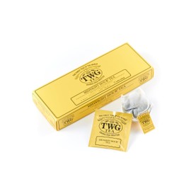 TWG Tea | Midnight Hour Tea | Black Tea | Fragrant Tropical Fruits | 15 Hand Sewn Cotton Teabags | Gift Set