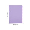 Divider Card Index Sheet File Accessories a5 Size 6 Holes